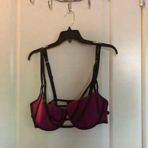 Sexy strappy plus size bra